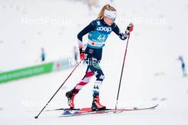 27.02.2021, Oberstdorf, Germany (GER): Sophia Laukli (USA) - FIS nordic world ski championships cross-country, skiathlon women, Oberstdorf (GER). www.nordicfocus.com. © Modica/NordicFocus. Every downloaded picture is fee-liable.