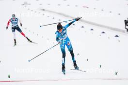 27.02.2021, Oberstdorf, Germany (GER): Delphine Claudel (FRA) - FIS nordic world ski championships cross-country, skiathlon women, Oberstdorf (GER). www.nordicfocus.com. © Modica/NordicFocus. Every downloaded picture is fee-liable.
