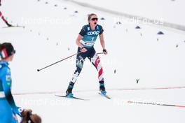 27.02.2021, Oberstdorf, Germany (GER): Jessie Diggins (USA) - FIS nordic world ski championships cross-country, skiathlon women, Oberstdorf (GER). www.nordicfocus.com. © Modica/NordicFocus. Every downloaded picture is fee-liable.