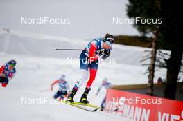 27.02.2021, Oberstdorf, Germany (GER): Heidi Weng (NOR) - FIS nordic world ski championships cross-country, skiathlon women, Oberstdorf (GER). www.nordicfocus.com. © Modica/NordicFocus. Every downloaded picture is fee-liable.