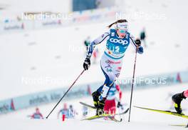 27.02.2021, Oberstdorf, Germany (GER): Ebba Andersson (SWE) - FIS nordic world ski championships cross-country, skiathlon women, Oberstdorf (GER). www.nordicfocus.com. © Modica/NordicFocus. Every downloaded picture is fee-liable.