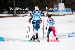 27.02.2021, Oberstdorf, Germany (GER): Patricija Eiduka (LAT) - FIS nordic world ski championships cross-country, skiathlon women, Oberstdorf (GER). www.nordicfocus.com. © Modica/NordicFocus. Every downloaded picture is fee-liable.