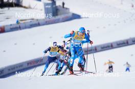 28.02.2021, Oberstdorf, Germany (GER): Federico Pellegrino (ITA) - FIS nordic world ski championships cross-country, team sprint, Oberstdorf (GER). www.nordicfocus.com. © Thibaut/NordicFocus. Every downloaded picture is fee-liable.
