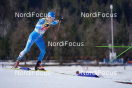 28.02.2021, Oberstdorf, Germany (GER): Apostolos Angelis (GRE) - FIS nordic world ski championships cross-country, team sprint, Oberstdorf (GER). www.nordicfocus.com. © Modica/NordicFocus. Every downloaded picture is fee-liable.