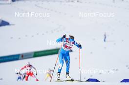 28.02.2021, Oberstdorf, Germany (GER): Lucia Scardoni (ITA) - FIS nordic world ski championships cross-country, team sprint, Oberstdorf (GER). www.nordicfocus.com. © Modica/NordicFocus. Every downloaded picture is fee-liable.