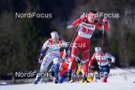28.02.2021, Oberstdorf, Germany (GER): Maja Dahlqvist (SWE), Yulia Stupak (RSF), (l-r)  - FIS nordic world ski championships cross-country, team sprint, Oberstdorf (GER). www.nordicfocus.com. © Modica/NordicFocus. Every downloaded picture is fee-liable.