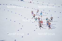 28.02.2021, Oberstdorf, Germany (GER): Petrica Hogiu (ROU), Erik Valnes (NOR), (l-r)  - FIS nordic world ski championships cross-country, team sprint, Oberstdorf (GER). www.nordicfocus.com. © Modica/NordicFocus. Every downloaded picture is fee-liable.
