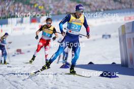 28.02.2021, Oberstdorf, Germany (GER): Roman Furger (SUI) - FIS nordic world ski championships cross-country, team sprint, Oberstdorf (GER). www.nordicfocus.com. © Thibaut/NordicFocus. Every downloaded picture is fee-liable.