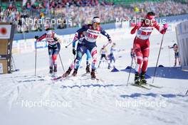28.02.2021, Oberstdorf, Germany (GER): Rosie Brennan (USA), Yulia Stupak (RSF), (l-r)  - FIS nordic world ski championships cross-country, team sprint, Oberstdorf (GER). www.nordicfocus.com. © Thibaut/NordicFocus. Every downloaded picture is fee-liable.