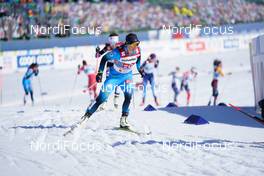 28.02.2021, Oberstdorf, Germany (GER): Flora Dolci (FRA) - FIS nordic world ski championships cross-country, team sprint, Oberstdorf (GER). www.nordicfocus.com. © Thibaut/NordicFocus. Every downloaded picture is fee-liable.