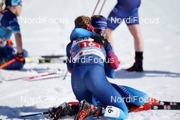 28.02.2021, Oberstdorf, Germany (GER): Laurien Van Der Graaff (SUI), Nadine Faehndrich (SUI), (l-r)  - FIS nordic world ski championships cross-country, team sprint, Oberstdorf (GER). www.nordicfocus.com. © Thibaut/NordicFocus. Every downloaded picture is fee-liable.