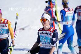 28.02.2021, Oberstdorf, Germany (GER): Sadie Maubet Bjornsen (USA) - FIS nordic world ski championships cross-country, team sprint, Oberstdorf (GER). www.nordicfocus.com. © Thibaut/NordicFocus. Every downloaded picture is fee-liable.