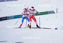 28.02.2021, Oberstdorf, Germany (GER): Kitija Auzina (LAT) - FIS nordic world ski championships cross-country, team sprint, Oberstdorf (GER). www.nordicfocus.com. © Modica/NordicFocus. Every downloaded picture is fee-liable.
