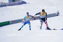 28.02.2021, Oberstdorf, Germany (GER): Simeon Hamilton (USA) - FIS nordic world ski championships cross-country, team sprint, Oberstdorf (GER). www.nordicfocus.com. © Thibaut/NordicFocus. Every downloaded picture is fee-liable.