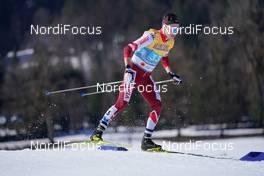 28.02.2021, Oberstdorf, Germany (GER): Daniel Peshkov (BUL) - FIS nordic world ski championships cross-country, team sprint, Oberstdorf (GER). www.nordicfocus.com. © Thibaut/NordicFocus. Every downloaded picture is fee-liable.