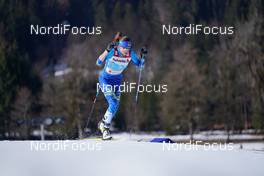 28.02.2021, Oberstdorf, Germany (GER): Darya Ryazhko (KAZ) - FIS nordic world ski championships cross-country, team sprint, Oberstdorf (GER). www.nordicfocus.com. © Modica/NordicFocus. Every downloaded picture is fee-liable.