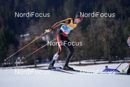 28.02.2021, Oberstdorf, Germany (GER): Thibaut De Marre (BEL) - FIS nordic world ski championships cross-country, team sprint, Oberstdorf (GER). www.nordicfocus.com. © Thibaut/NordicFocus. Every downloaded picture is fee-liable.