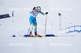 28.02.2021, Oberstdorf, Germany (GER): Valentyna Kaminska (UKR) - FIS nordic world ski championships cross-country, team sprint, Oberstdorf (GER). www.nordicfocus.com. © Modica/NordicFocus. Every downloaded picture is fee-liable.