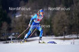 28.02.2021, Oberstdorf, Germany (GER): Anna Shevchenko (KAZ) - FIS nordic world ski championships cross-country, team sprint, Oberstdorf (GER). www.nordicfocus.com. © Modica/NordicFocus. Every downloaded picture is fee-liable.