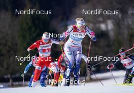 28.02.2021, Oberstdorf, Germany (GER): Izabela Marcisz (POL), Maja Dahlqvist (SWE), (l-r)  - FIS nordic world ski championships cross-country, team sprint, Oberstdorf (GER). www.nordicfocus.com. © Modica/NordicFocus. Every downloaded picture is fee-liable.