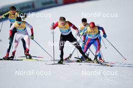 28.02.2021, Oberstdorf, Germany (GER): Amed Oglago (TUR), Jacob Weel Rosbo (DEN) - FIS nordic world ski championships cross-country, team sprint, Oberstdorf (GER). www.nordicfocus.com. © Modica/NordicFocus. Every downloaded picture is fee-liable.