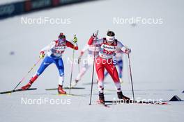 28.02.2021, Oberstdorf, Germany (GER): Kitija Auzina (LAT) - FIS nordic world ski championships cross-country, team sprint, Oberstdorf (GER). www.nordicfocus.com. © Thibaut/NordicFocus. Every downloaded picture is fee-liable.