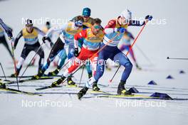 28.02.2021, Oberstdorf, Germany (GER): Andrew Young (GBR) - FIS nordic world ski championships cross-country, team sprint, Oberstdorf (GER). www.nordicfocus.com. © Modica/NordicFocus. Every downloaded picture is fee-liable.