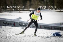 24.02.2021, Oberstdorf, Germany (GER): Lucas Chanavat (FRA) - FIS nordic world ski championships cross-country, training, Oberstdorf (GER). www.nordicfocus.com. © Modica/NordicFocus. Every downloaded picture is fee-liable.