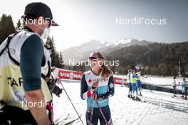 24.02.2021, Oberstdorf, Germany (GER): Jessica Diggins (USA) - FIS nordic world ski championships cross-country, training, Oberstdorf (GER). www.nordicfocus.com. © Modica/NordicFocus. Every downloaded picture is fee-liable.