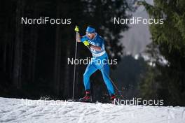 24.02.2021, Oberstdorf, Germany (GER): Stefan Anic (BIH) - FIS nordic world ski championships cross-country, training, Oberstdorf (GER). www.nordicfocus.com. © Vianney THIBAUT/NordicFocus. Every downloaded picture is fee-liable.