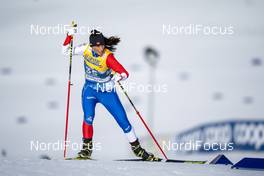 24.02.2021, Oberstdorf, Germany (GER): Dzenana Hodzic (SRB) - FIS nordic world ski championships cross-country, training, Oberstdorf (GER). www.nordicfocus.com. © Vianney THIBAUT/NordicFocus. Every downloaded picture is fee-liable.