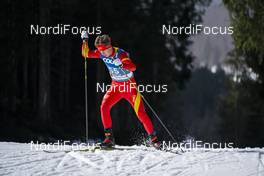 24.02.2021, Oberstdorf, Germany (GER): Andonaki Kostoski (MKD) - FIS nordic world ski championships cross-country, training, Oberstdorf (GER). www.nordicfocus.com. © Vianney THIBAUT/NordicFocus. Every downloaded picture is fee-liable.