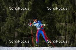 24.02.2021, Oberstdorf, Germany (GER): Ganbayar Bayarsaikhan (MGL) - FIS nordic world ski championships cross-country, training, Oberstdorf (GER). www.nordicfocus.com. © Vianney THIBAUT/NordicFocus. Every downloaded picture is fee-liable.