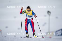 24.02.2021, Oberstdorf, Germany (GER): Enkhtuul Ariunsanaa (MGL) - FIS nordic world ski championships cross-country, training, Oberstdorf (GER). www.nordicfocus.com. © Vianney THIBAUT/NordicFocus. Every downloaded picture is fee-liable.