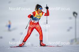 24.02.2021, Oberstdorf, Germany (GER): Huguette Fakhry (LBN) - FIS nordic world ski championships cross-country, training, Oberstdorf (GER). www.nordicfocus.com. © Vianney THIBAUT/NordicFocus. Every downloaded picture is fee-liable.