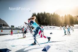 24.02.2021, Oberstdorf, Germany (GER): Jessica Diggins (USA) - FIS nordic world ski championships cross-country, training, Oberstdorf (GER). www.nordicfocus.com. © Modica/NordicFocus. Every downloaded picture is fee-liable.