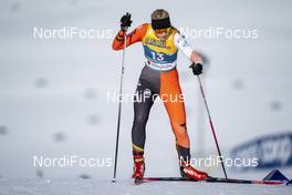 24.02.2021, Oberstdorf, Germany (GER): Zahra Savehshemshaki (IRI) - FIS nordic world ski championships cross-country, training, Oberstdorf (GER). www.nordicfocus.com. © Vianney THIBAUT/NordicFocus. Every downloaded picture is fee-liable.