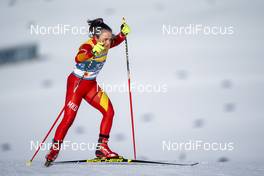 24.02.2021, Oberstdorf, Germany (GER): Mihaela Danoska (MKD) - FIS nordic world ski championships cross-country, training, Oberstdorf (GER). www.nordicfocus.com. © Vianney THIBAUT/NordicFocus. Every downloaded picture is fee-liable.