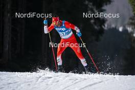 24.02.2021, Oberstdorf, Germany (GER): Yasin Shemshaki (IRI) - FIS nordic world ski championships cross-country, training, Oberstdorf (GER). www.nordicfocus.com. © Vianney THIBAUT/NordicFocus. Every downloaded picture is fee-liable.