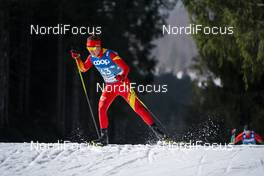 24.02.2021, Oberstdorf, Germany (GER): Dejvid Velichkovski (MKD) - FIS nordic world ski championships cross-country, training, Oberstdorf (GER). www.nordicfocus.com. © Vianney THIBAUT/NordicFocus. Every downloaded picture is fee-liable.