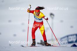 24.02.2021, Oberstdorf, Germany (GER): Ana Cvetanovska (MKD) - FIS nordic world ski championships cross-country, training, Oberstdorf (GER). www.nordicfocus.com. © Vianney THIBAUT/NordicFocus. Every downloaded picture is fee-liable.
