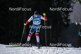 24.02.2021, Oberstdorf, Germany (GER): Aleksandar Grbovic (MNE) - FIS nordic world ski championships cross-country, training, Oberstdorf (GER). www.nordicfocus.com. © Vianney THIBAUT/NordicFocus. Every downloaded picture is fee-liable.