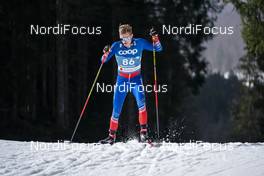 24.02.2021, Oberstdorf, Germany (GER): Albert Jonsson (ISL) - FIS nordic world ski championships cross-country, training, Oberstdorf (GER). www.nordicfocus.com. © Vianney THIBAUT/NordicFocus. Every downloaded picture is fee-liable.