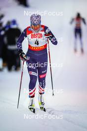 27.11.2021, Ruka, Finland (FIN): Katharine Ogden (USA) - FIS world cup cross-country, 10km women, Ruka (FIN). www.nordicfocus.com. © Thibaut/NordicFocus. Every downloaded picture is fee-liable.