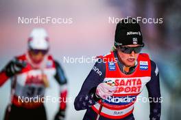 27.11.2021, Ruka, Finland (FIN): Cendrine Browne (CAN), Jessie Diggins (USA), (l-r)  - FIS world cup cross-country, 10km women, Ruka (FIN). www.nordicfocus.com. © Thibaut/NordicFocus. Every downloaded picture is fee-liable.