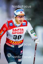 27.11.2021, Ruka, Finland (FIN): Ingvild Flugstad Oestberg (NOR) - FIS world cup cross-country, 10km women, Ruka (FIN). www.nordicfocus.com. © Thibaut/NordicFocus. Every downloaded picture is fee-liable.