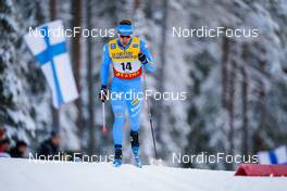 27.11.2021, Ruka, Finland (FIN): Paolo Ventura (ITA) - FIS world cup cross-country, 15km men, Ruka (FIN). www.nordicfocus.com. © Thibaut/NordicFocus. Every downloaded picture is fee-liable.