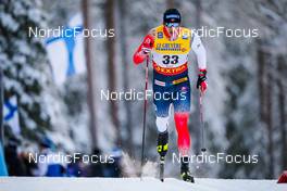 27.11.2021, Ruka, Finland (FIN): Erik Valnes (NOR) - FIS world cup cross-country, 15km men, Ruka (FIN). www.nordicfocus.com. © Thibaut/NordicFocus. Every downloaded picture is fee-liable.