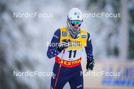 27.11.2021, Ruka, Finland (FIN): David Norris (USA) - FIS world cup cross-country, 15km men, Ruka (FIN). www.nordicfocus.com. © Thibaut/NordicFocus. Every downloaded picture is fee-liable.