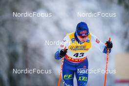 27.11.2021, Ruka, Finland (FIN): Lauri Vuorinen (FIN) - FIS world cup cross-country, 15km men, Ruka (FIN). www.nordicfocus.com. © Thibaut/NordicFocus. Every downloaded picture is fee-liable.